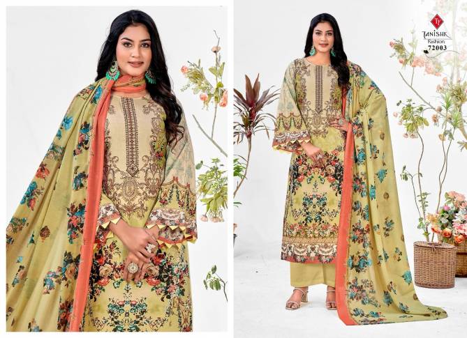Mehraaz Vol 6 By Tanishk Printed Cambric Cotton Designer Dress Material Wholesalers In Delhi

